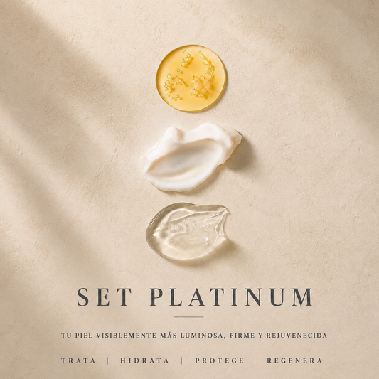 Set Platinum | Tratamiento Antiedad Completo