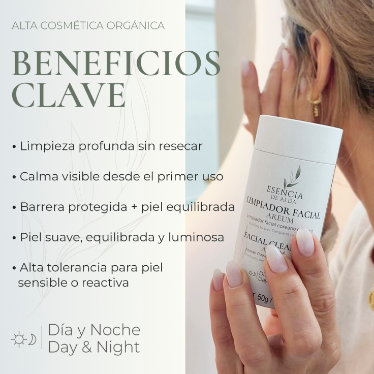 AREUM | LIMPIADOR FACIAL COREANO EN POLVO