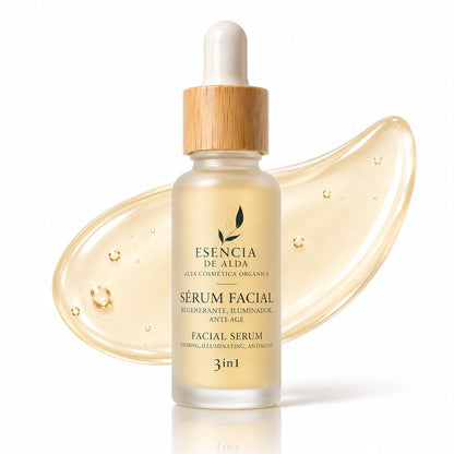 Sérum facial antiedad 3 en 1 con péptidos, niacinamida y ácido hialurónico
