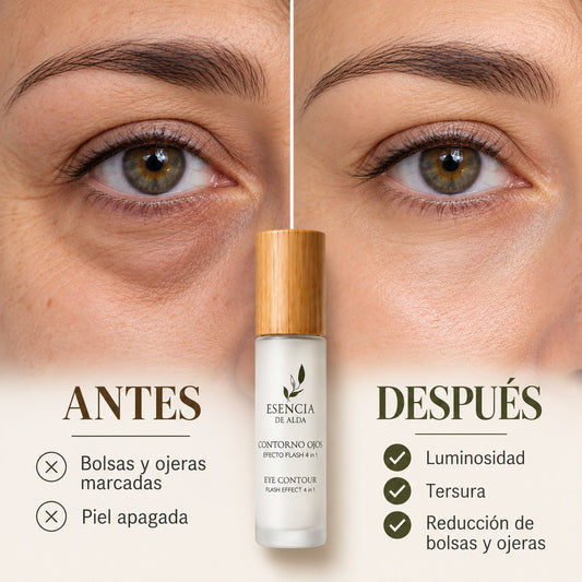 CONTORNO EFECTO FLASH. Elimina tus bolsas y ojeras