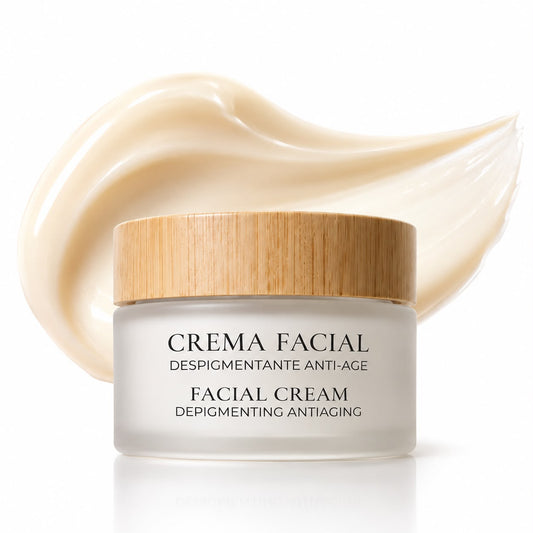 Crema Facial Despigmentante Antiedad | con ácido hialurónico 4D, niacinamida y centella asiática