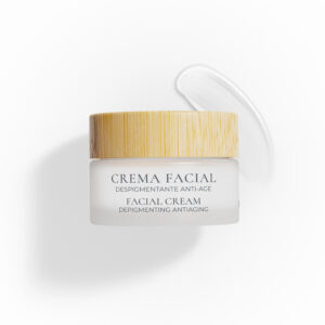 CREMA FACIAL DESPIGMENTANTE ANTI-AGE |  Centella Asiática | Tratamiento Anti-manchas con Ácido Kójico y Niacinamida | Proteína de Arroz